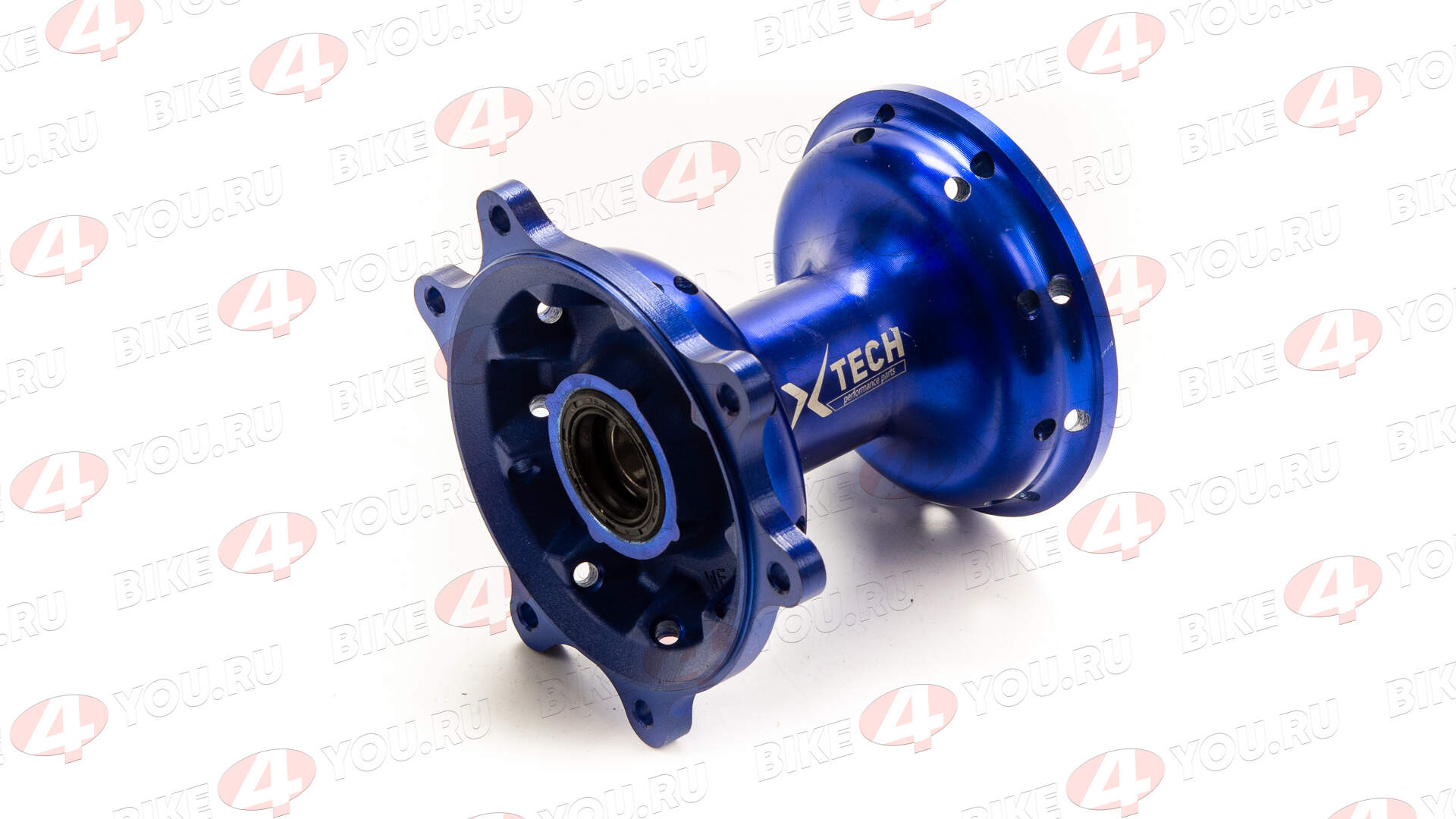 Ступица передняя CNC (R21" d=15mm) синяя X-TECH Ступица передняя CNC (R21" d=15mm) синяя X-TECH