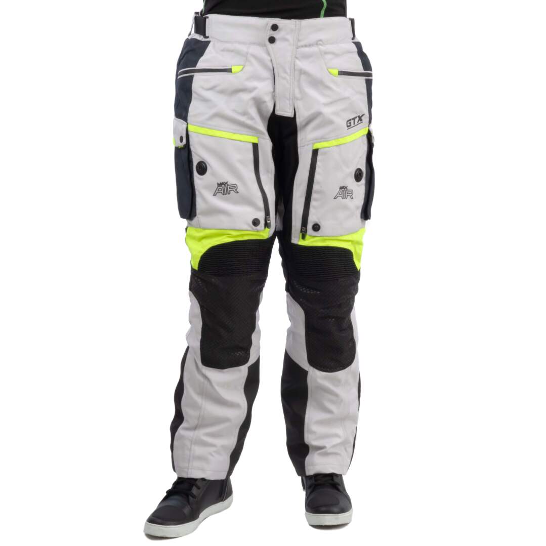 Штаны мотоциклетные (текстиль) GTX EJ-3002 BLACK/LIGHT GREY/NAVY (M)