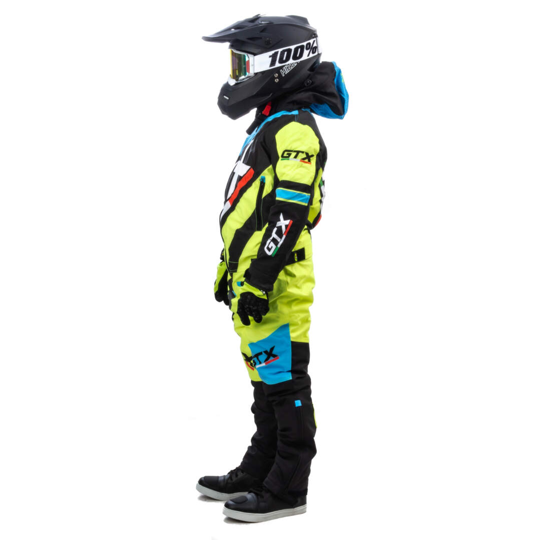 Комбинезон для снегохода (детский) GTX №6 blue-yellow (текстиль) (14Y) Комбинезон для снегохода (детский) GTX №6 blue-yellow (текстиль) (14Y)