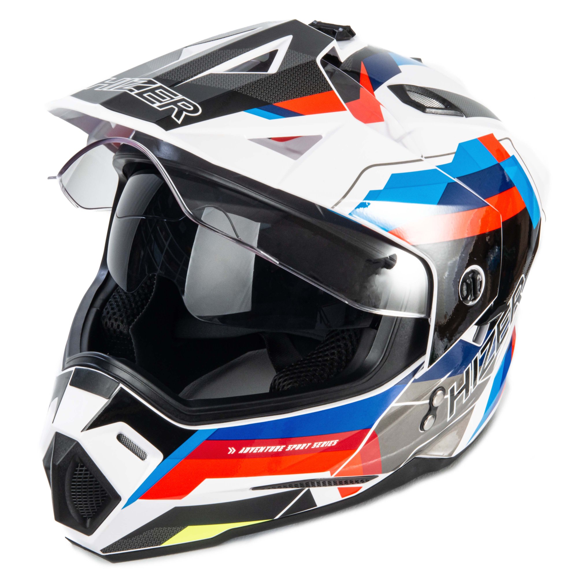 Шлем мото мотард HIZER J6802 №7 (XL) ADVENTURE (2 визора) Шлем мото мотард HIZER J6802 №7 (XL) ADVENTURE (2 визора)